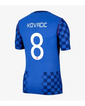 Billige Fotballdrakt Kroatia Mateo Kovacic #8 Replika Bortedrakt VM 2026 Kortermet Billige Fotballdrakt Kroatia Mateo Kovacic #8 Replika Bortedrakt VM 2026 Kortermet